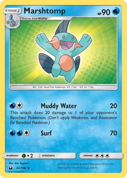 Marshtomp, SM - Celestial Storm 34/168