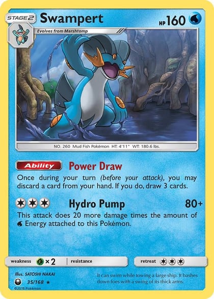 Swampert, SM - Celestial Storm 35/168