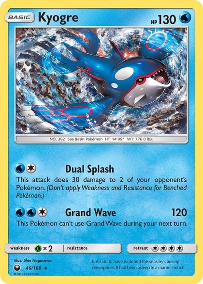 Kyogre, SM - Celestial Storm 46/168