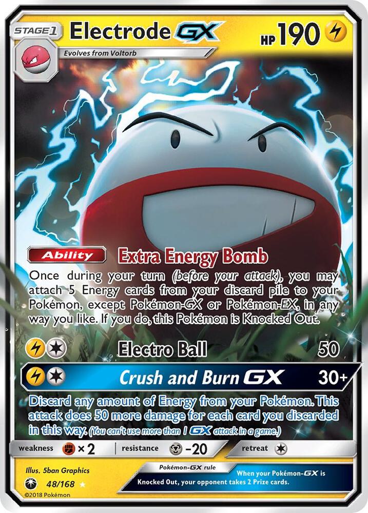 Electrode GX, SM - Celestial Storm 48/168