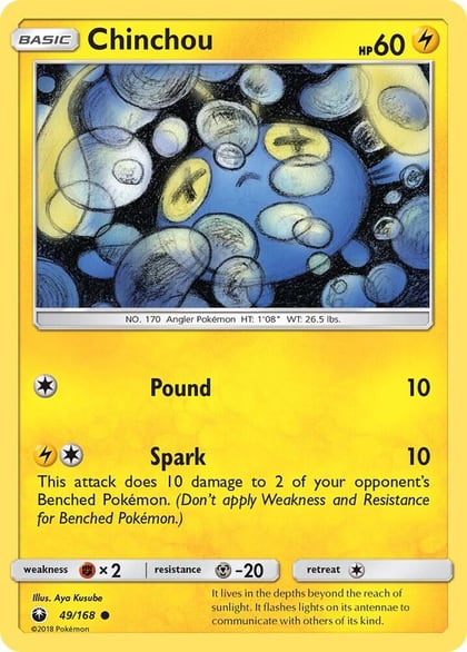 Chinchou, SM - Celestial Storm 49/168