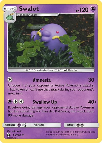 Swalot, SM - Celestial Storm 58/168