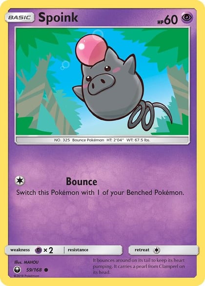 Spoink, SM - Celestial Storm 59/168