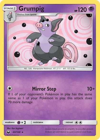 Grumpig, SM - Celestial Storm 60/168