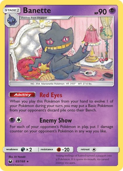 Banette, SM - Celestial Storm 65/168