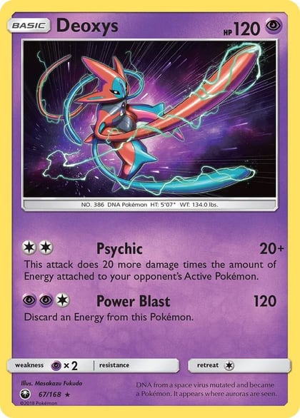 Deoxys (67), SM - Celestial Storm 67/168