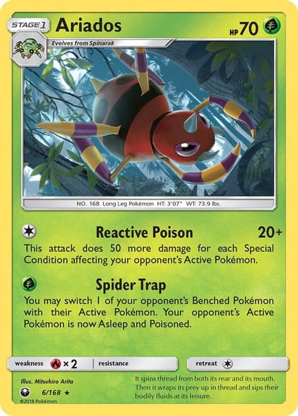 Ariados, SM - Celestial Storm 6/168