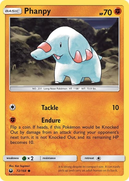 Phanpy, SM - Celestial Storm 72/168
