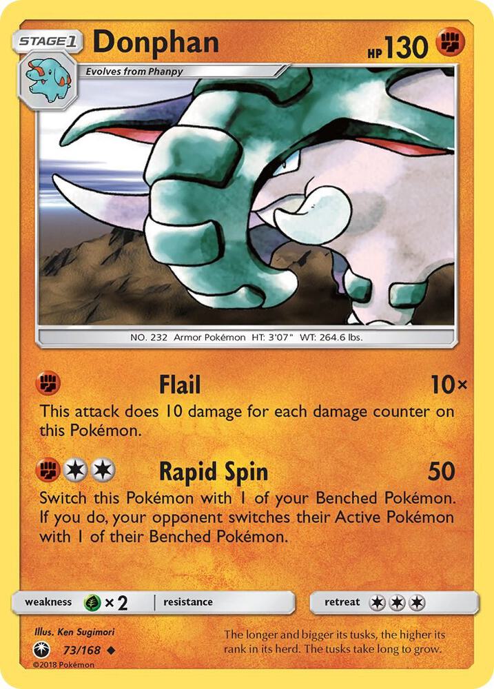 Donphan, SM - Celestial Storm 73/168