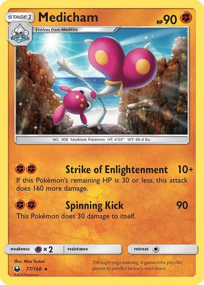 Medicham, SM - Celestial Storm 77/168