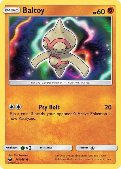 Baltoy, SM - Celestial Storm 78/168