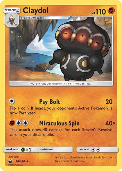 Claydol, SM - Celestial Storm 79/168