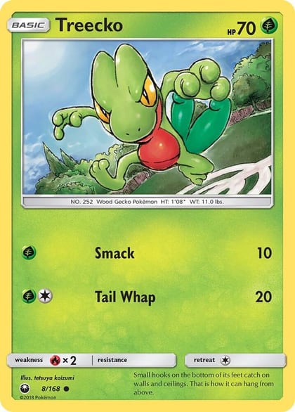 Treecko (8), SM - Celestial Storm 8/168