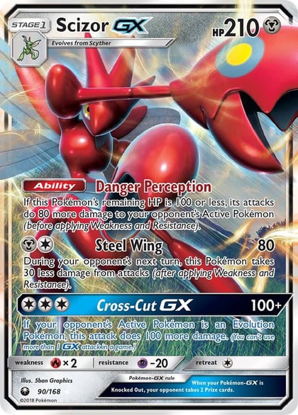 Scizor GX, SM - Celestial Storm 90/168