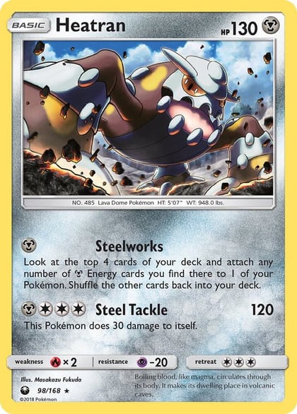 Heatran, SM - Celestial Storm 98/168