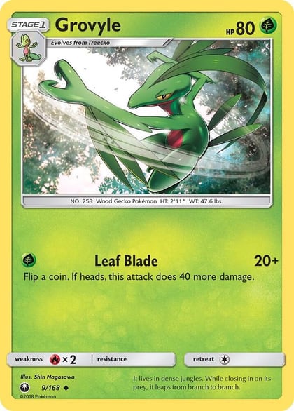 Grovyle, SM - Celestial Storm 9/168
