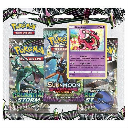 Celestial Storm 3 Pack Booster Blister [Tapu Lele], SM - Celestial Storm P170276