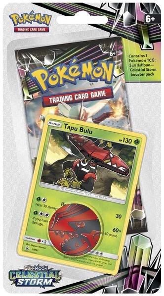 Celestial Storm Single Pack Blister [Tapu Bulu], SM - Celestial Storm P177898