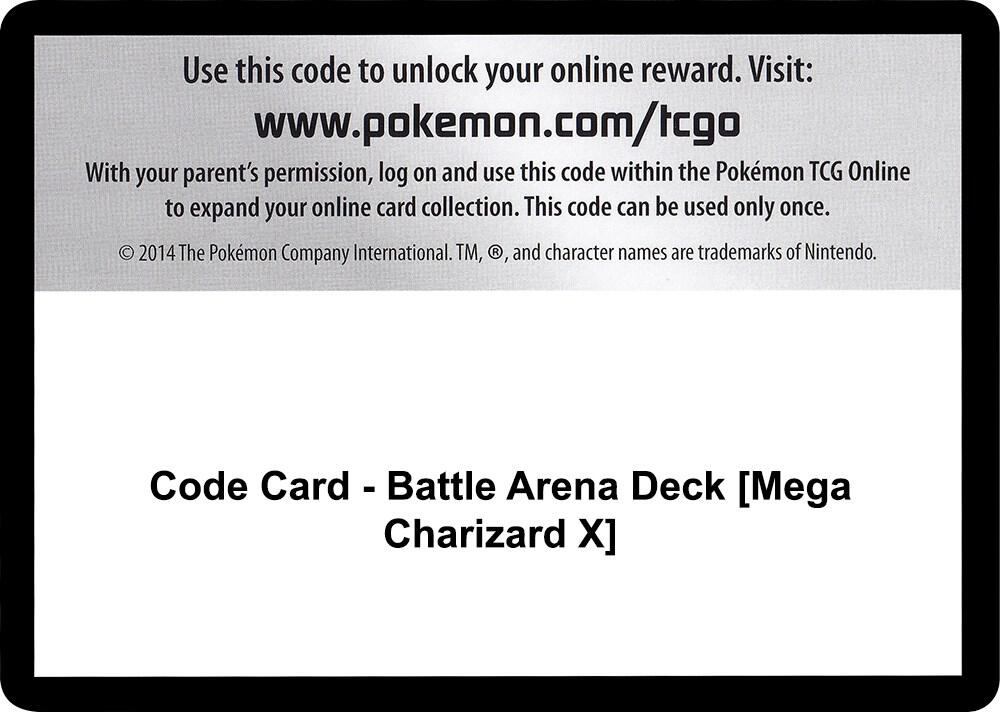 Code Card - Battle Arena Deck [Mega Charizard X], SM - Celestial Storm P266426