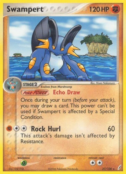 Swampert, Crystal Guardians 27/100