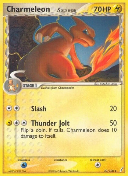 Charmeleon (Delta Species), Crystal Guardians 30/100