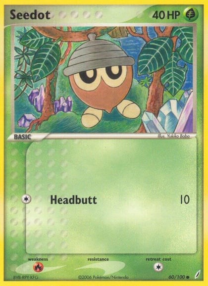Seedot, Crystal Guardians 60/100
