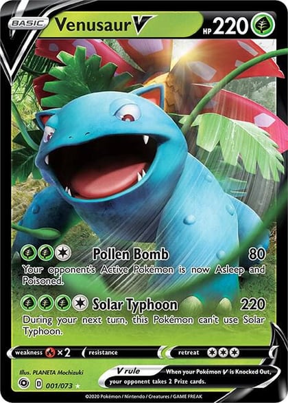 Venusaur V, Champion's Path 01/73