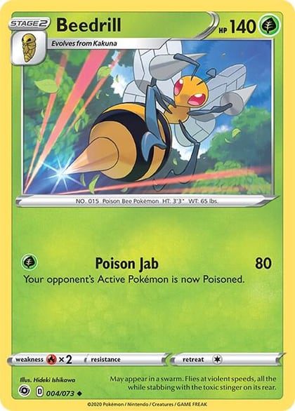 Beedrill, Champion's Path 04/73