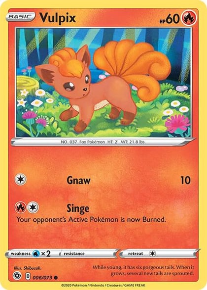 Vulpix, Champion's Path 06/73
