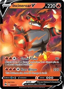 Incineroar V, Champion's Path 08/73