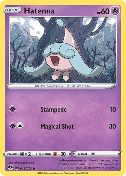 Hatenna, Champion's Path 18/73