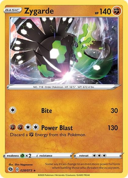 Zygarde, Champion's Path 28/73
