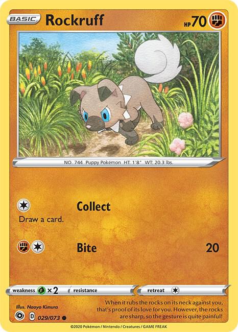 Rockruff, Champion's Path 29/73