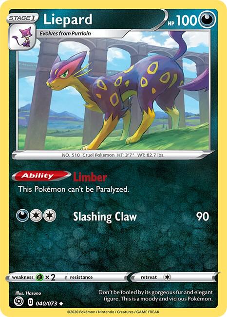Liepard, Champion's Path 40/73