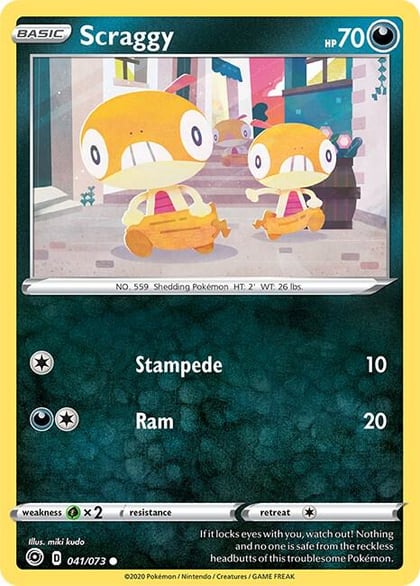 Scraggy, Champion's Path 41/73