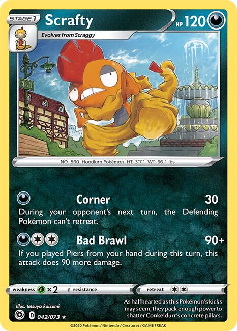 Scrafty, Champion's Path 42/73