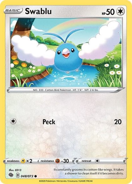 Swablu, Champion's Path 48/73