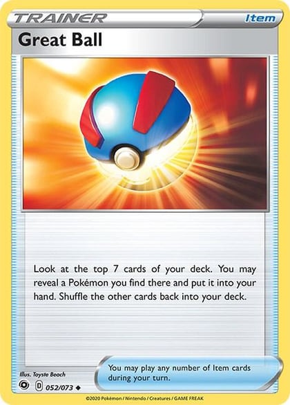 Great Ball, Champion's Path 52/73