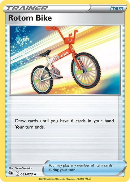 Rotom Bike, Champion's Path 63/73