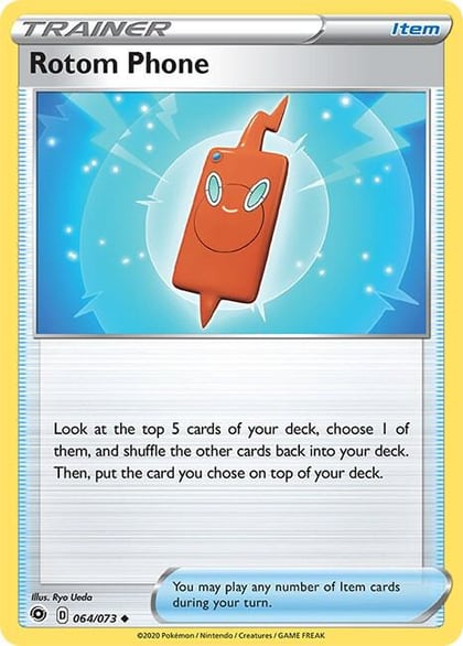 Rotom Phone, Champion's Path 64/73
