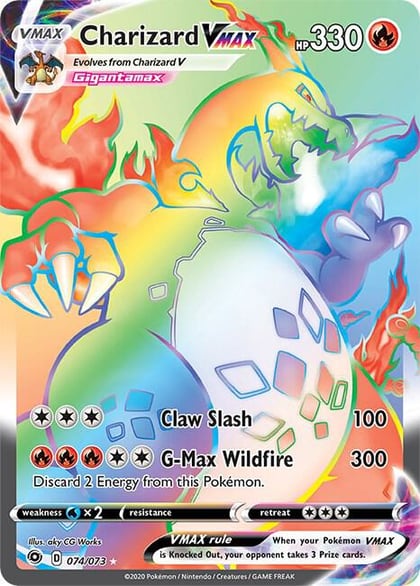 Charizard VMAX (Secret), Champion's Path 74/73