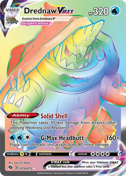 Drednaw VMAX (Secret), Champion's Path 75/73