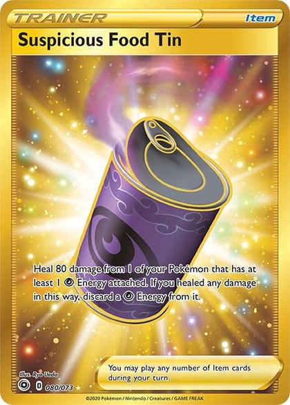 Suspicious Food Tin (Secret), Champion's Path 80/73