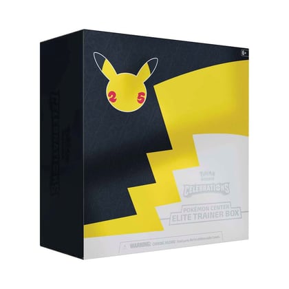 Celebrations Pokemon Center Elite Trainer Box (Exclusive), Celebrations P251199