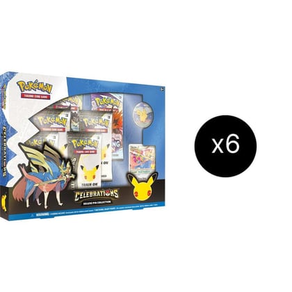 Celebrations Deluxe Pin Collection Case [Zacian LV. X], Celebrations P256970