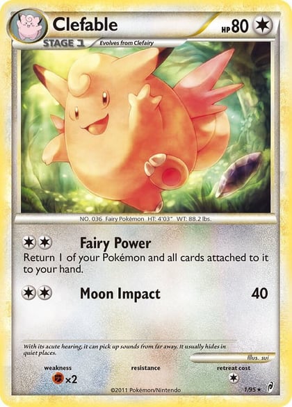 Clefable, Call of Legends 1/95