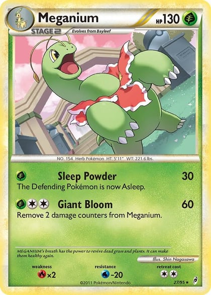 Meganium, Call of Legends 27/95