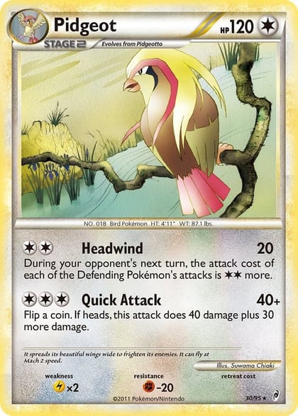 Pidgeot, Call of Legends 30/95