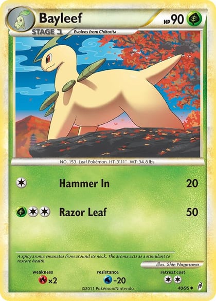 Bayleef, Call of Legends 40/95