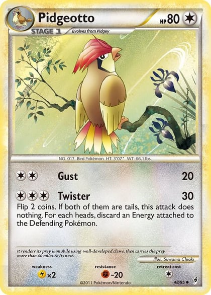 Pidgeotto, Call of Legends 48/95